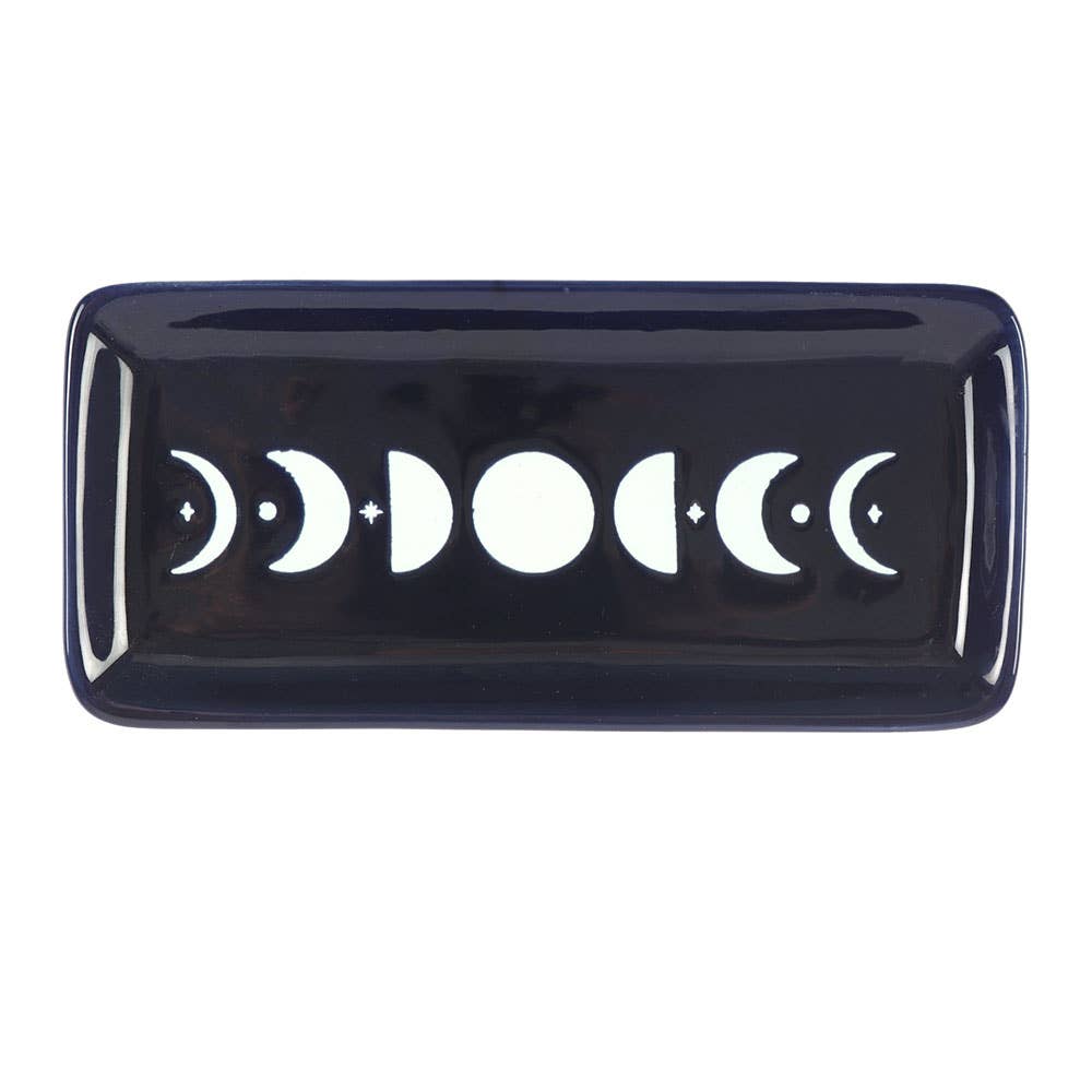 Blue Moon Phase Trinket Dish