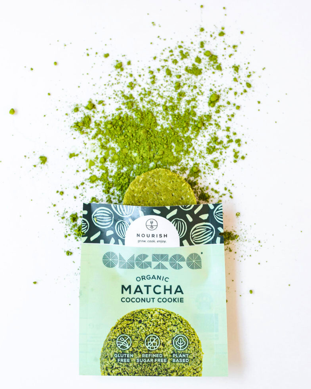 Organic Matcha Coconut Cookie