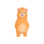 画像をギャラリービューアに読み込む, Gohobi handcrafted Wooden Large Cat Ornament - Ginger Cat
