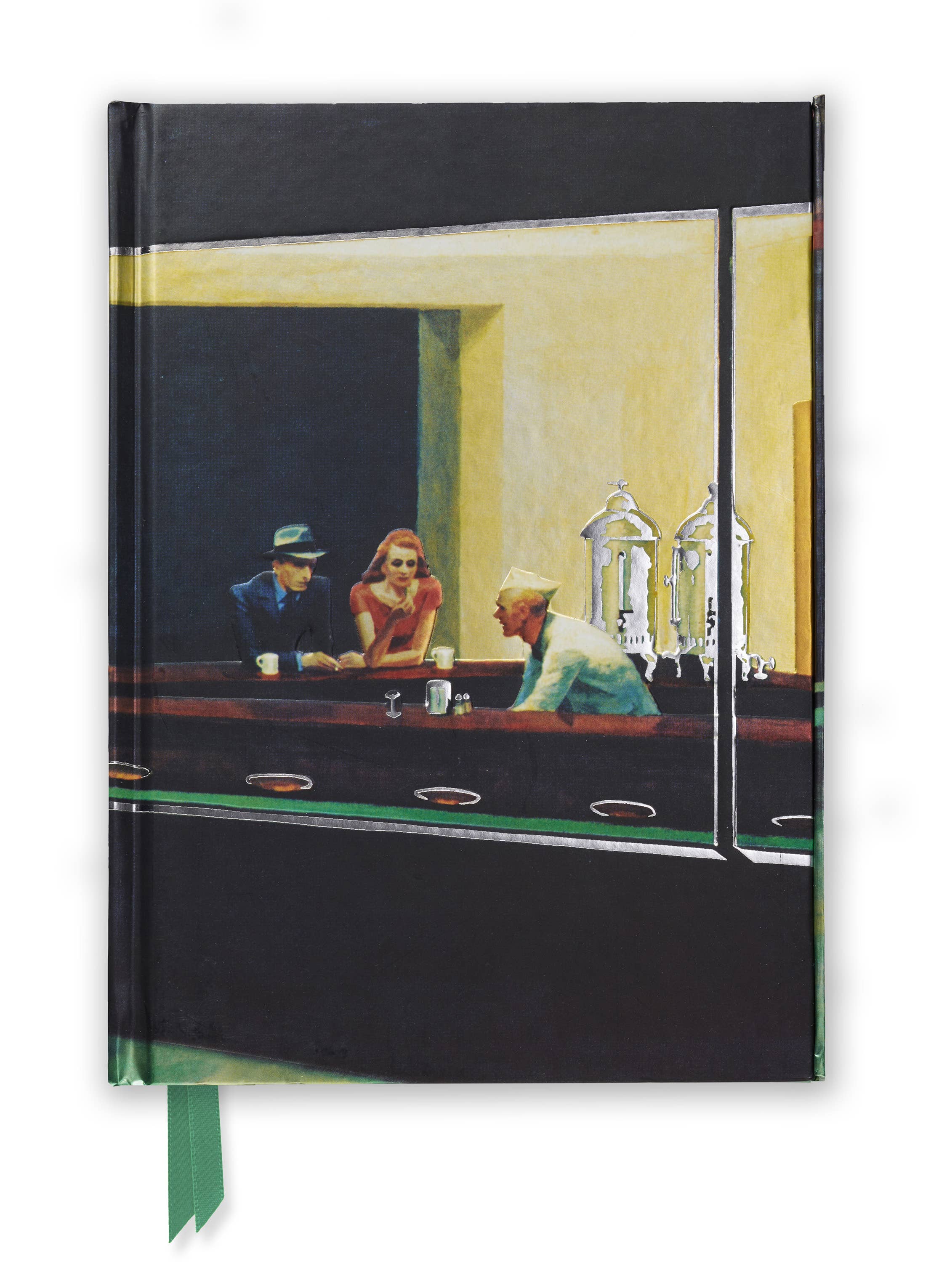 Edward Hopper: Nighthawks Foiled Journal/Notebook