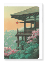 Load image into Gallery viewer, KIYOMIZU TEMPLE (1930): Japanese Greeting Card
