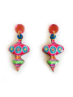 画像をギャラリービューアに読み込む, Rosie Rose Parker christmas bauble earrings
