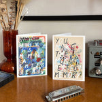 Load image into Gallery viewer, Memory by greetings card Adam Bridgland Olive Press
