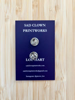 Carica l'immagine nel visualizzatore di Gallery, Joker Sad Clown Enamel Badge
