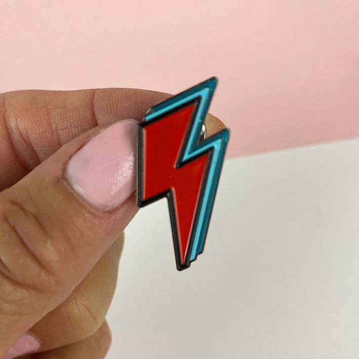 Lightning Enamel Pin