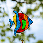 Load image into Gallery viewer, String of Angel Fish Suncatcher – Resin Window Decoration

