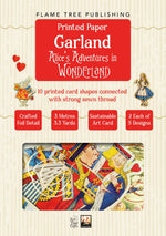 Laden Sie das Bild in den Galerie-Viewer, Alice’s Adventures in Wonderland Paper Garland: Paper Garlands
