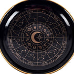 Load image into Gallery viewer, Black Astrology Wheel Trinket Dish
