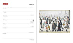 Load image into Gallery viewer, L.S. Lowry 2026 Desk Diary Planner - Week to View, Illustrated
