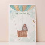 Load image into Gallery viewer, Hot Air Baboon Print: A4
