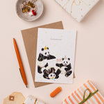 Load image into Gallery viewer, Pandamonium Birthday Card – Mister Peebles
