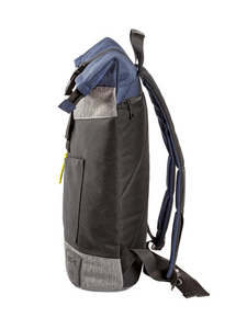 Bonobo Recycled Backpack Blue/Black/Grey