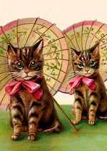 画像をギャラリービューアに読み込む, Parasols  Whimsical Greeting Card Madame Treacle
