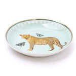 Load image into Gallery viewer, Leopard Pale Green Trinket Dish
