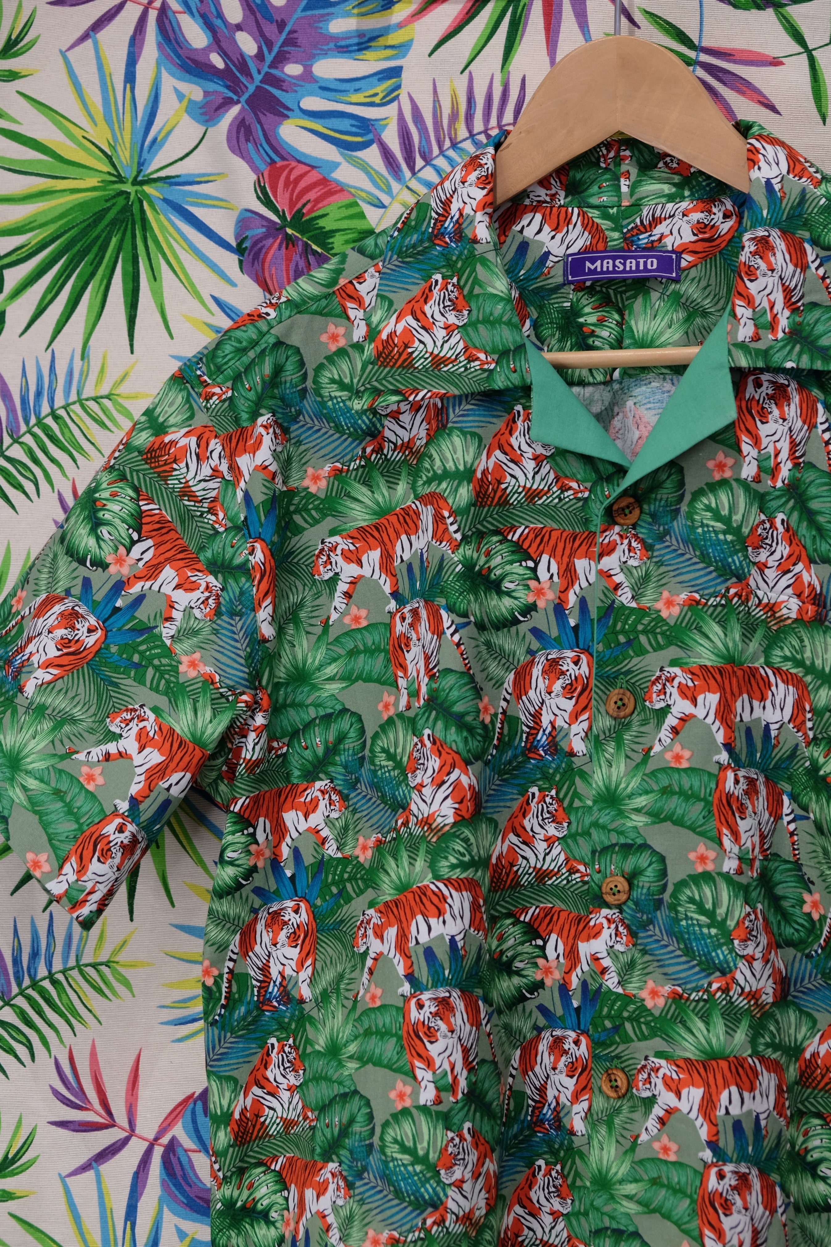 Sunda Island Tiger Cotton Shirt