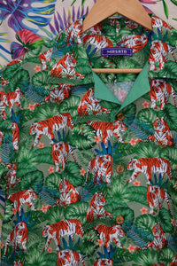 Sunda Island Tiger Cotton Shirt