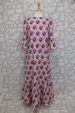 Load image into Gallery viewer, BENIBANA Long Skirt Frill Dress
