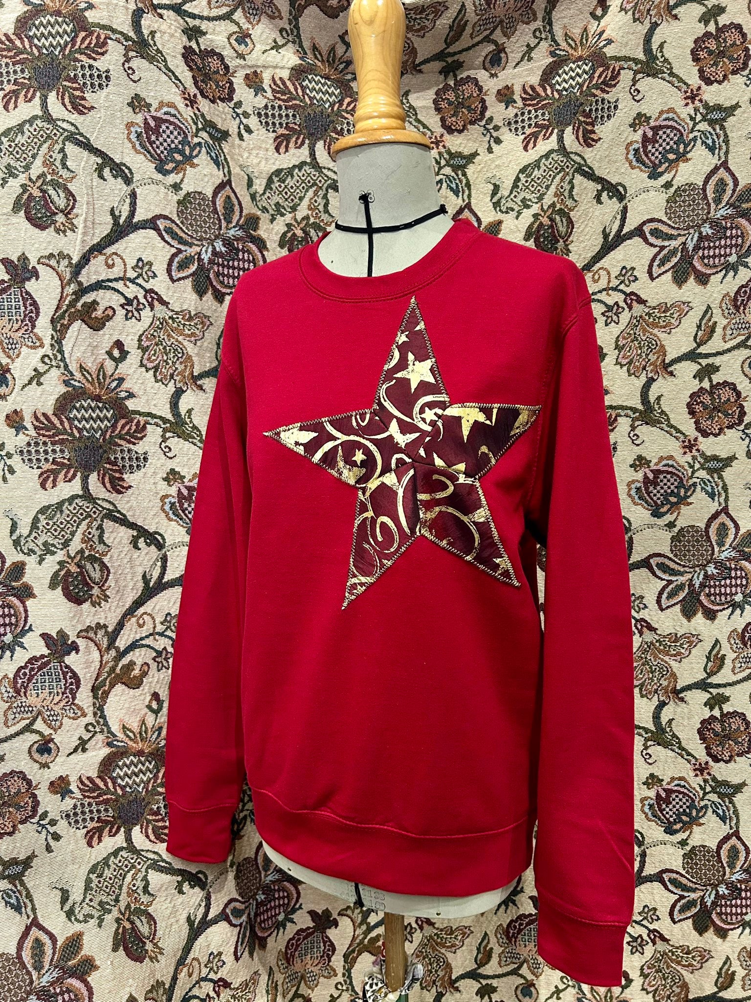 Shining Star patch sweatshirt