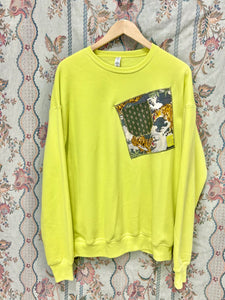 Momiji limited patch sweatshirt