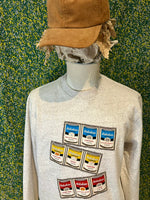 Laden Sie das Bild in den Galerie-Viewer, NEKOKAN Cat Patch Sweatshirt
