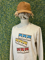 Laden Sie das Bild in den Galerie-Viewer, NEKOKAN Cat Patch Sweatshirt
