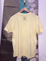 Load image into Gallery viewer, Turtle organic cotton soft pale yellow
