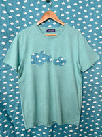 Laden Sie das Bild in den Galerie-Viewer, KUMO Cloud Japanese cotton patch T-shirt

