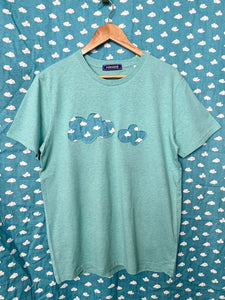 KUMO Cloud Japanese cotton patch T-shirt