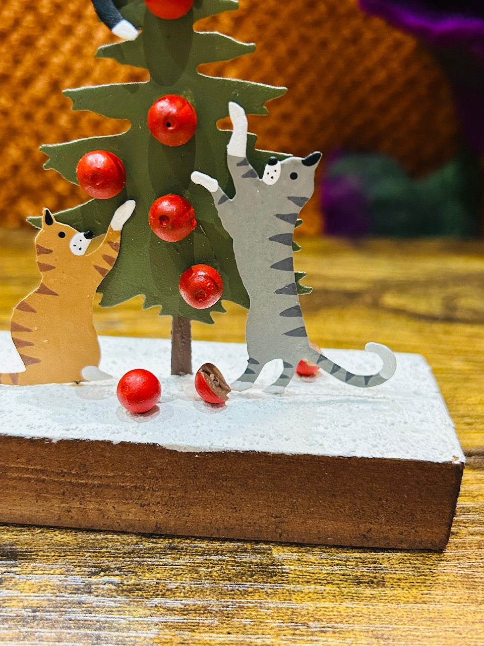 Cats Dressing Tree