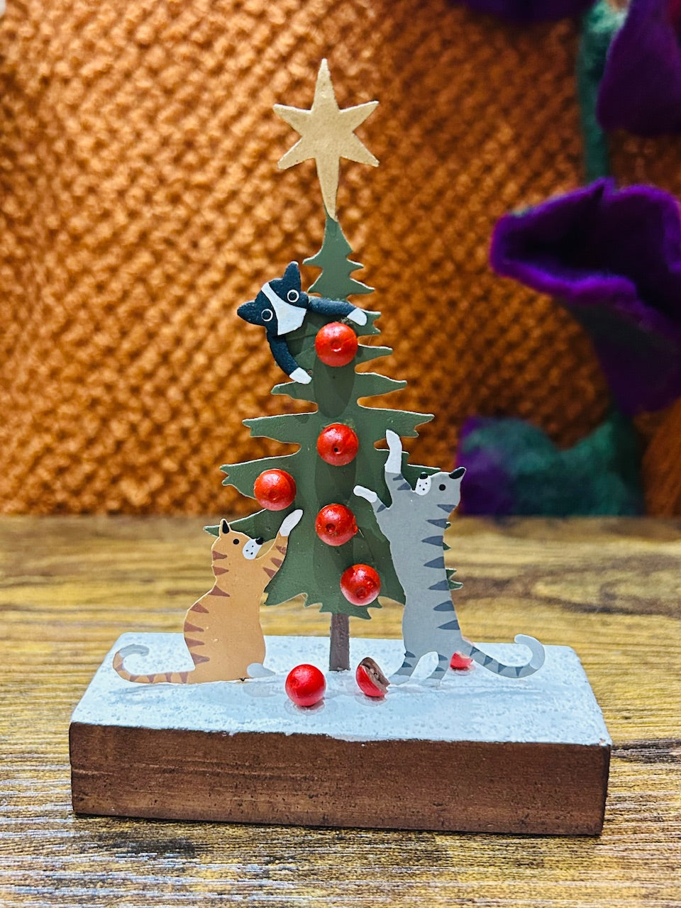 Cats Dressing Tree
