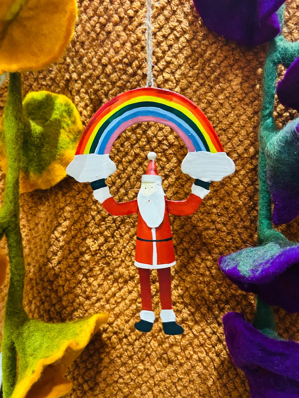 Rainbow Santa