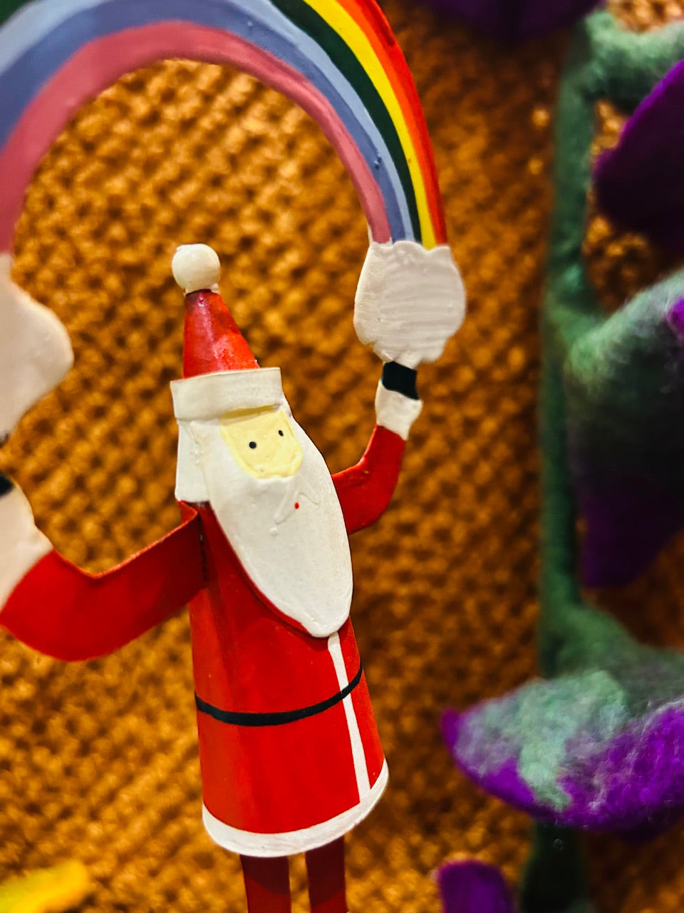Rainbow Santa