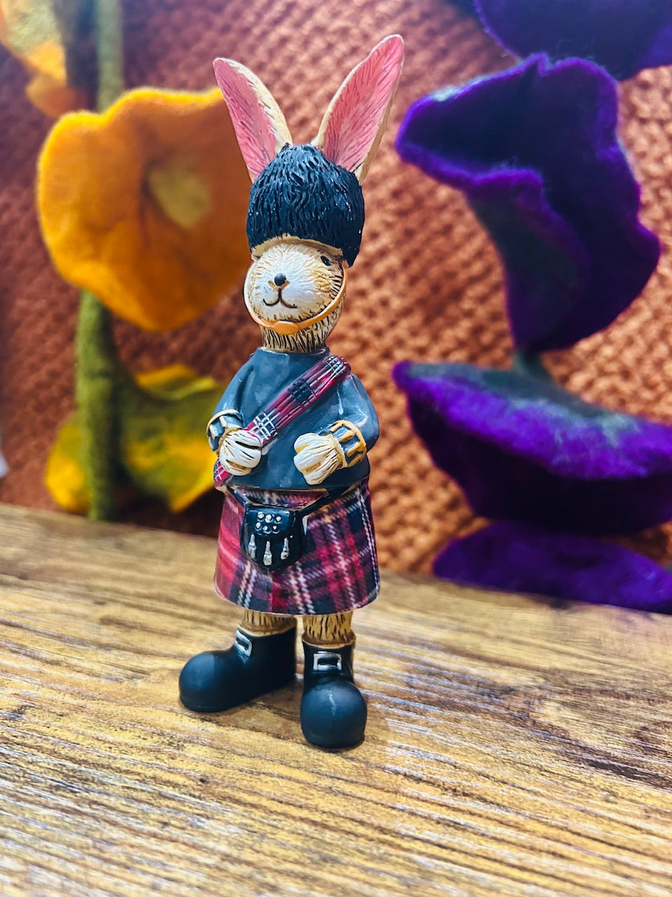 Jasper Rabbit Tartan, 14cm