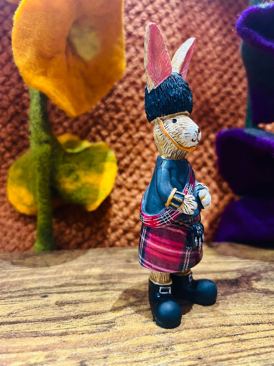 Jasper Rabbit Tartan, 14cm