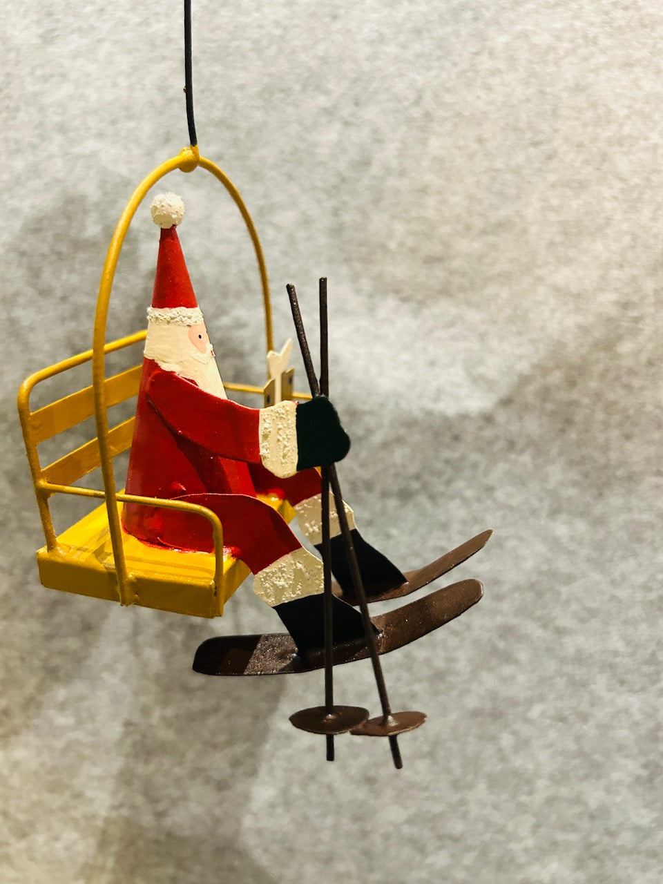 Chair Lift Santa