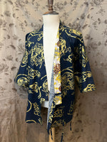 Load image into Gallery viewer, MYOJIN Printed Cotton Yukata
