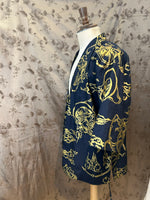 Load image into Gallery viewer, MYOJIN Printed Cotton Yukata
