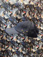 Laden Sie das Bild in den Galerie-Viewer, Indigo Sashiko Cross Cotton Denim Cap
