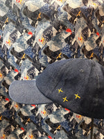 Laden Sie das Bild in den Galerie-Viewer, Indigo Sashiko Cross Cotton Denim Cap
