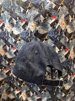 Laden Sie das Bild in den Galerie-Viewer, Indigo Sashiko Cross Cotton Denim Cap
