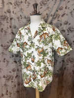 画像をギャラリービューアに読み込む, TAKETORA Cotton Lapel Shirt
