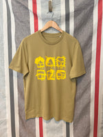 Load image into Gallery viewer, Doodlez on Olive Green T-shirt
