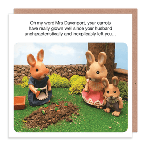 Your Carrots Greeting Card