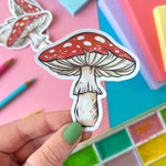 Load image into Gallery viewer, Red Mushroom/Toadstool Sticker
