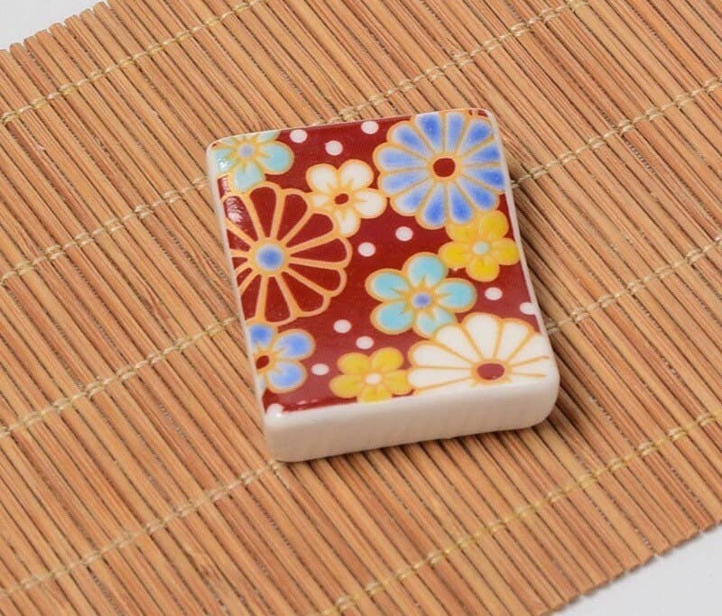 Japanese Chopstick rest: Floral