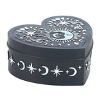 Load image into Gallery viewer, Blue Moon Heart Trinket Box
