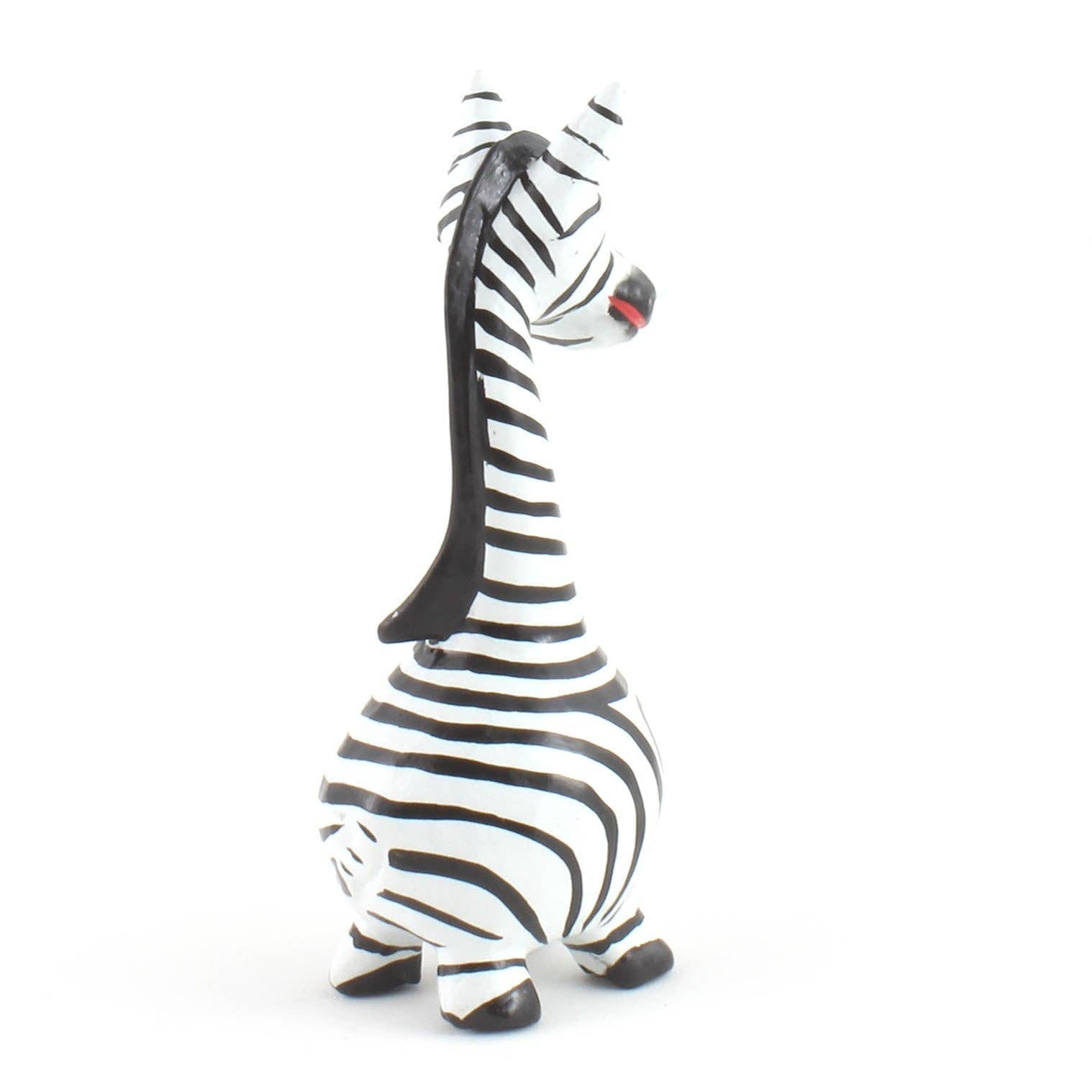 Cartoon Zebra Ornament