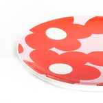 Laden Sie das Bild in den Galerie-Viewer, Helio Ferretti Decorative Ceramic Jewellery Dish Red Flower
