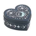 Load image into Gallery viewer, Blue Moon Heart Trinket Box

