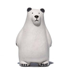 Load image into Gallery viewer, Gohobi Handmade Ceramic YiXing Clay Polar Bear Ornament Tea pet - large size
